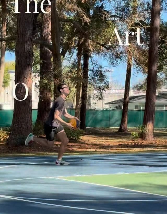 Stephen Hart dunk training on an outdoor court